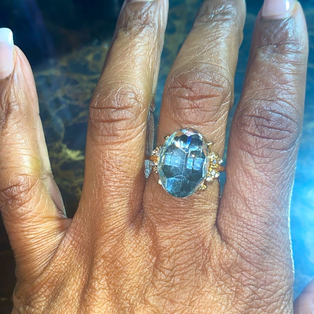 Size 17 Sparkle Ring